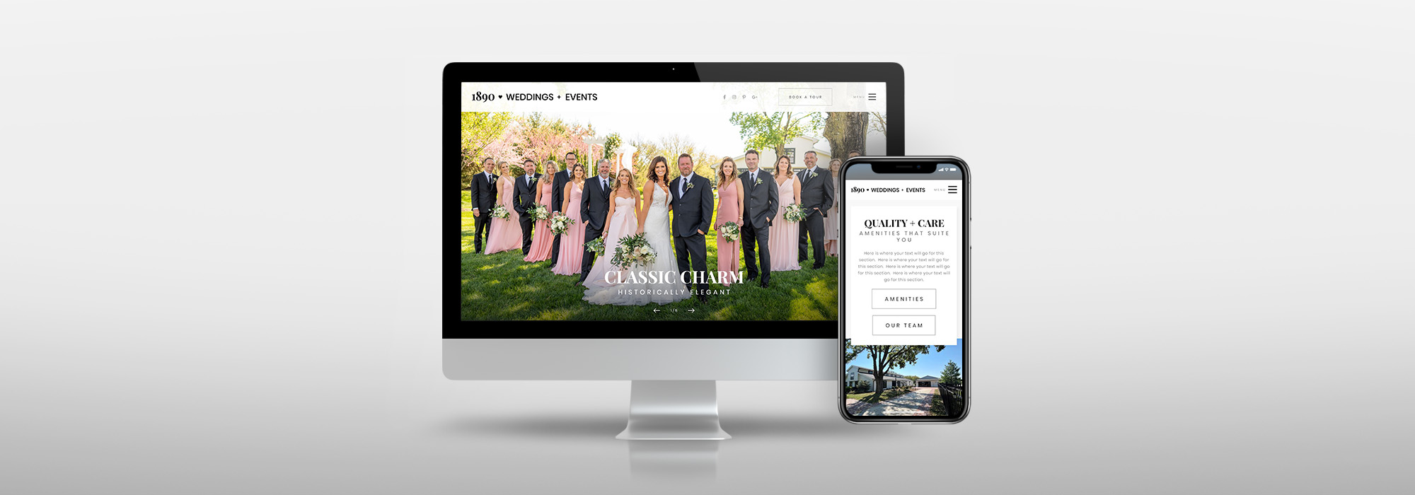 1890 Weddings + Events