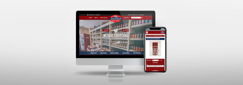 Townsend Spice and Supply website